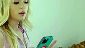 Is Lilly Bell fingering her stepsister's pussy?