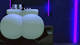 Hidden intruder in my house gets her big ass fucked by monster cock