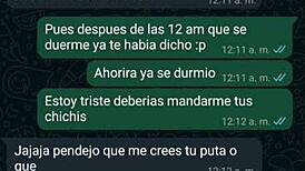 My friend lets me record her for little money