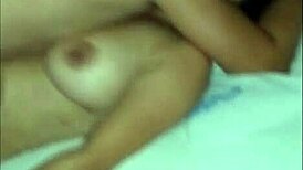 novinho eats karina while another guy films and waits his turn