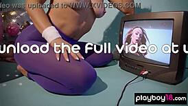 Athletic Teen 18+ Fitness Babe Aubrey Destremps Reveals Her Nipple Piercings