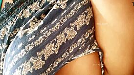 Indian College Teacher Shows Off Her Firm Tits