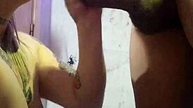 Hey, this Halloween elf loves deepthroating that black dick! 😍