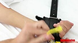 Watch this bondage dom sub sex tape in the garage?