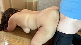 mature milf moans for fat cock in ass 😩