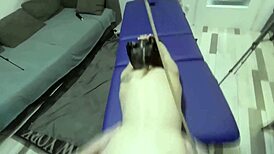 submissive plea for release in first-person view