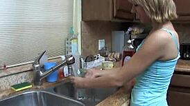 hey, that slut gets picked up and fucked by two guys