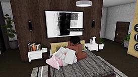 Roblox slut gets fucked by big black cock