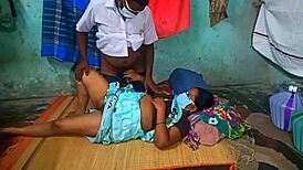 Indian Sister and Step Brother Engage in Sexy Hardcore Action for the First Time