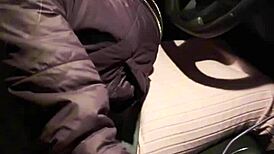 Wow, A Stranger I Picked Up On The Road Sucks My Cock While Flashing Her Big Ass!