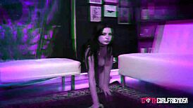 Goth girlfriend Asteria Jade receives hard pounding after oral