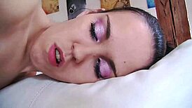 i watch country brunette elis strip shorts and finger wet pussy in pantyhose