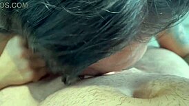 latina gets facefucked and covers herself in puke during anal