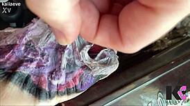 slow mo fresh tattoo second skin peel with alternative fetish vibes