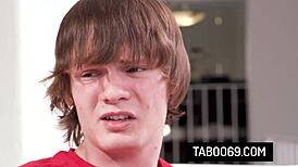 Hot redhead stepmom's hairy pussy and tight asshole get pounded! 😈 Lauren Phillips