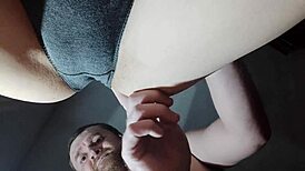 Fucking Korean Girl Doggy-Style on Her Knees