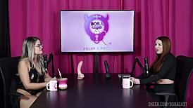 compilados da malu paz no bora cast com bruna carlos watch on sheer red