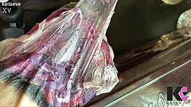 slow mo fresh tattoo second skin peel with alternative fetish vibes