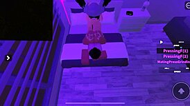 Follando a una chica que le encanta mi bbc roblox big ass fun