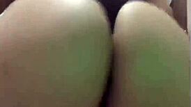 Friend Teasingly Shows Off Her Big Ass