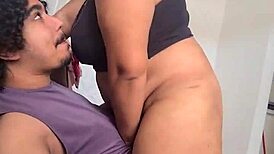 Busty stepmom prank turns secret cock ride