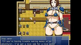 milf warrior emma in hentai ntr game selling breast milk part 2