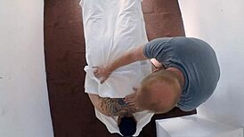 Raven Grey gives me a massage with a happy ending, but it's so extreme