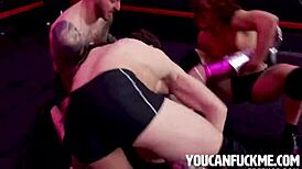 Masked Gypsy Sucks Off Rivals in One-on-Three Bang Involving Blowjobs, Hardcore Fucking, and Group Sex