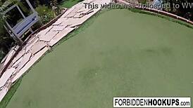 the delivery driver tells his step sister, 'suck my cock for a facial'