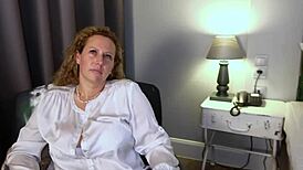 German curvy cougar with big ass and natural bouncing boobs kathy deep pick up for no condom casting fuck