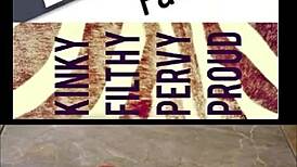 Dog demon teases thong bulge with horny friend