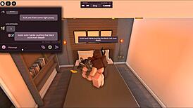 White girl cheated with bbc in roblox condo?