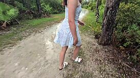 Public Fingering on Nature Trail