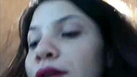 White-Skinned Beauty with Alluring Curves in Intimate Contrast