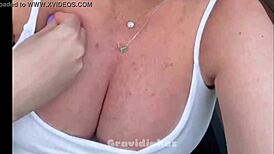 Busty barbara pregnant big cleavage giant tits