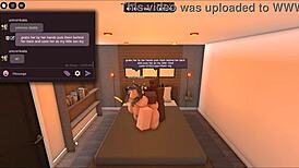 White girl cheated with bbc in roblox condo?