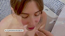 sexo con embarazada de nueve meses alejandraxrobert en pov casero