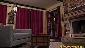 Pink Haired Hottie Soothes Roomies Bf With Her Pussy - Luna Legend - Dfxtra