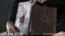 cunning maid uses sex-toy in her tang