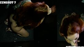 Sophia demonstrates great sucking power in this intriguing scene