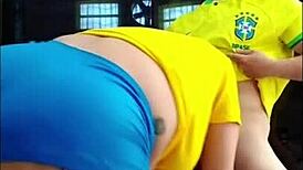 I watch Saymon fitness player fucking the busty nutritionist.