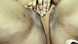 make that pussy squirt through her panties, she's so wet 😍