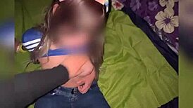 My innocent stepsister experiences tender feelings during our intimate moments