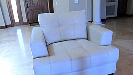 Lesbians in sauna get spanked roughly