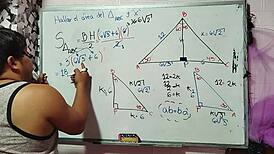 Asian nerd student teacher triangle math sex in bedroom close-up