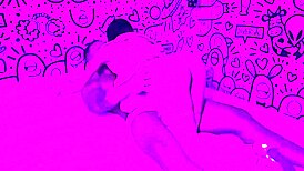 Stepbrother pounds tight teen pussy after school