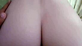 Chubby Mexican wife moans riding huge cock doggystyle wet pussy