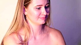 big boobs babe gets wet pussy massaged till she squirts