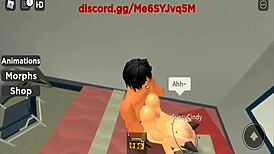 roblox cutie, spread those legs wide for chad's throbbing african cock to stretch you out.