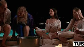 tushy anal yoga babe with tight ass and small tits rides deepthroat doggystyle spooning craving ass to mouth fillup